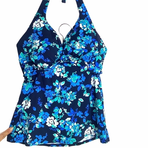 NWT Lands End Tankini Top sz8 - Picture 2 of 10
